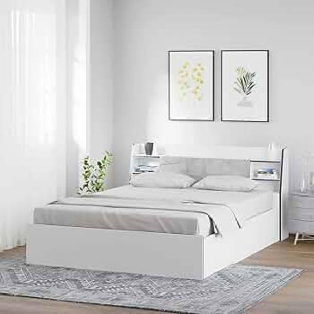 Grand Furnish Engineered Wood Modern Bed Storage Engineered Wood King Box Bed, 220 cm x 190 cm (7.22 ft x 6.23 ft)