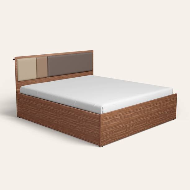 Godrej Interio Upmods Trio Engineered Wood Queen Box Bed
