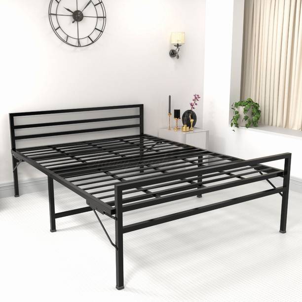 HoneyTouch Folding Bed | 2 Years Warranty | 5ft x 6.25ft | Metal Queen Bed