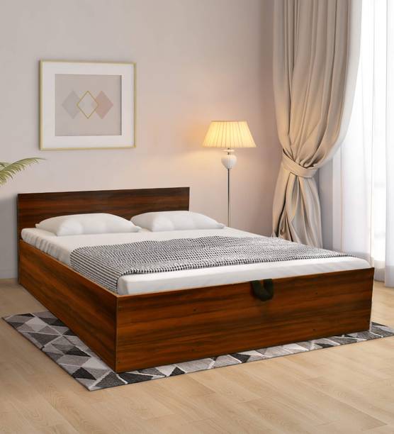 LEF Engineered Wood Queen Hydraulic Bed