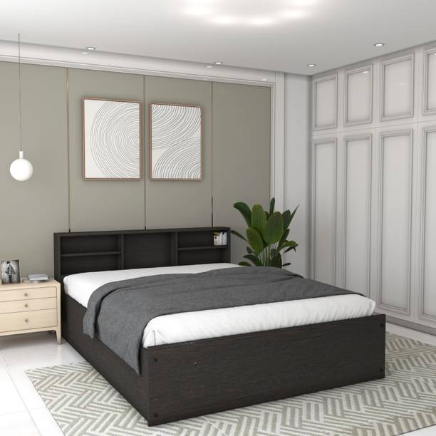 Flipkart Perfect Homes Opus Engineered Wood King Box Bed