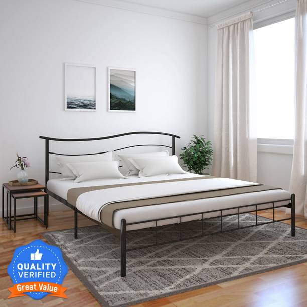 Flipkart Perfect Homes TAMAYO Metal King Bed