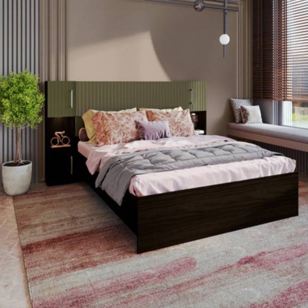 Godrej Interio Upmods Marcel Engineered Wood Queen Box Bed