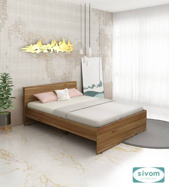 SIVOM Sleepy Bed without Storage Engineered Wood Queen Bed Engineered Wood Queen Bed