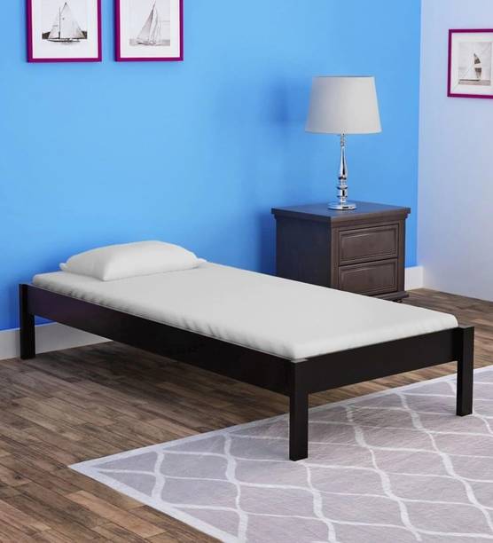 Devsignature solid Wood Bed/Cot/Palaung For Bed Room/Home/Hotel Solid Wood Single Bed