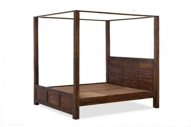RTSFUR Solid Wood Queen Bed