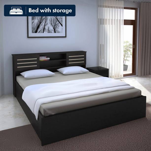 Flipkart Perfect Homes Waltz Engineered Wood King Box Bed, 2179 mm x 192.5 cm (71.49 ft x 6.32 ft)