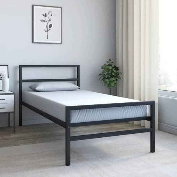 LivIn Styles Metal Single Bed, 198 cm x 97 cm (6.5 ft x 3.18 ft)