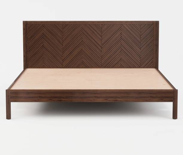 MagickHome Solid Wood King Bed