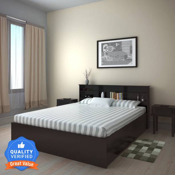 Flipkart Perfect Homes Opus Engineered Wood King Box Bed