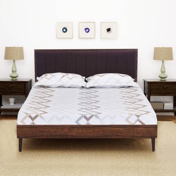 HOF Without Storage Engineered Wood Queen Bed