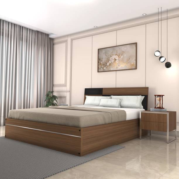 Flipkart Perfect Homes Neptune Engineered Wood Queen Box Bed