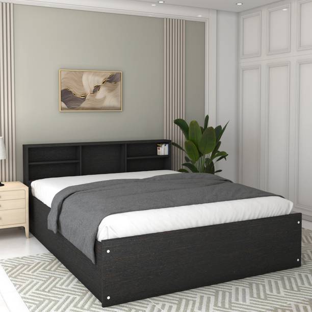 Flipkart Perfect Homes Opus Engineered Wood Queen Box Bed