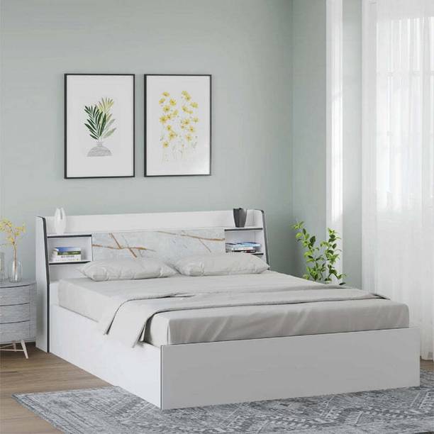 Nilkamal Marbito With Storage Engineered Wood Queen Box Bed