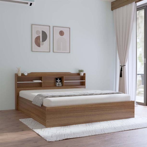 NEUDOT TATUM Queen Engineered Wood Queen Box Bed