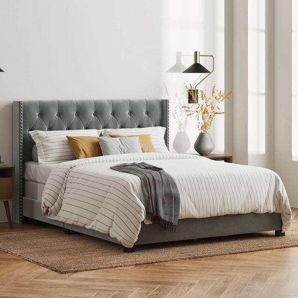 ROSLER WOODWORK Engineered Wood Queen Bed