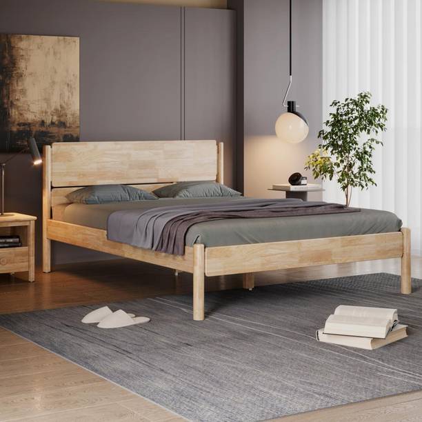 Wakefit Mrudul Solid Wood Queen Bed