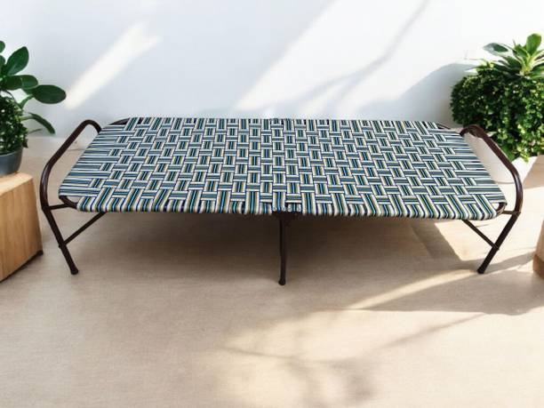 RAMB Metal Single Bed Special Size Metal Single Bed, 75 cm x 76 cm (2.46 ft x 2.49 ft)