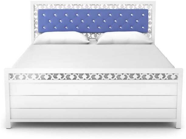 Vibrant Interior Cuba Blue (6x4) Metal Double Hydraulic Bed