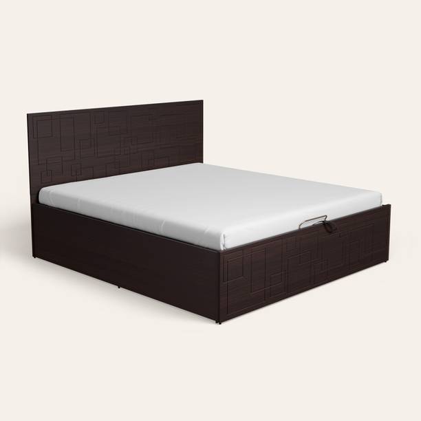 Godrej Interio Upmods Squadro Engineered Wood King Hydraulic Bed