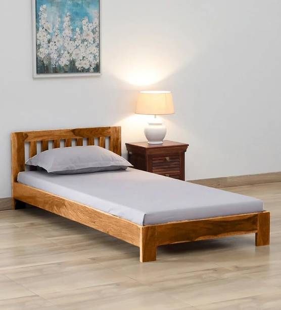 Ferrovilla Solid Wood Single Bed, 198.12 cm x 91.44 cm (6.5 ft x 3.0 ft)