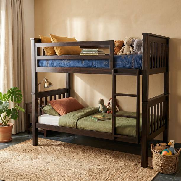 Suncrown Furniture Solid Wood Single Bed, 208.28 cm x 101.6 cm (6.83 ft x 3.33 ft)