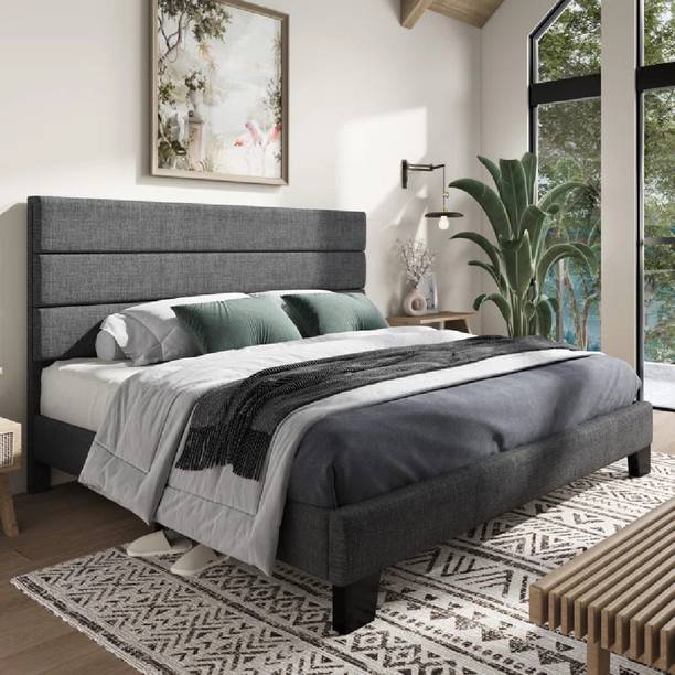 Mooncraft Solid Wood Queen Bed