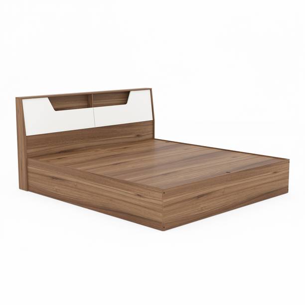 FURNIPARK IMPRESSION-KING Engineered Wood King Hydraulic Bed, 218 cm x 190 cm (7.15 ft x 6.23 ft)