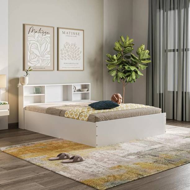 Wakefit Petra Engineered Wood Queen Box Bed