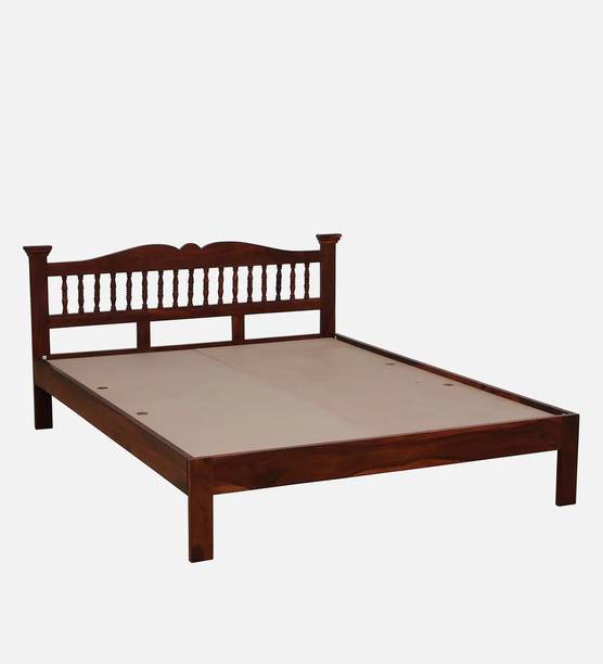 Devsignature solid Wood Bed/Cot/Palaung For Bed Room/Home/Hotel Solid Wood Queen Bed