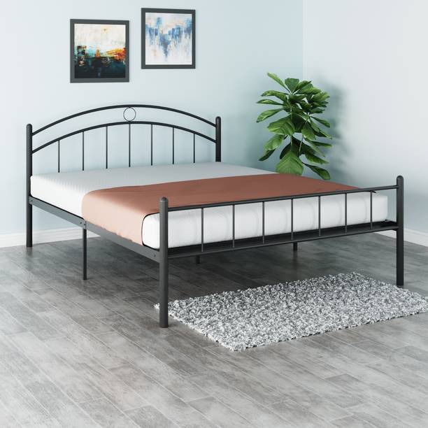 APRODZ Metal King Bed