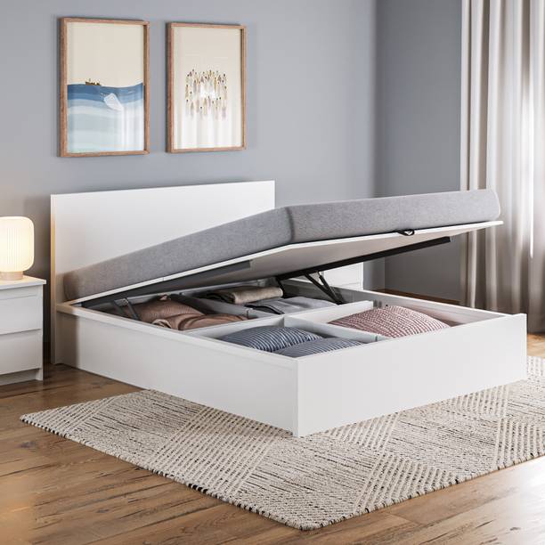 Wakefit Engineered Wood Queen Box Bed, 164 cm x 213 cm (5.38 ft x 6.99 ft)