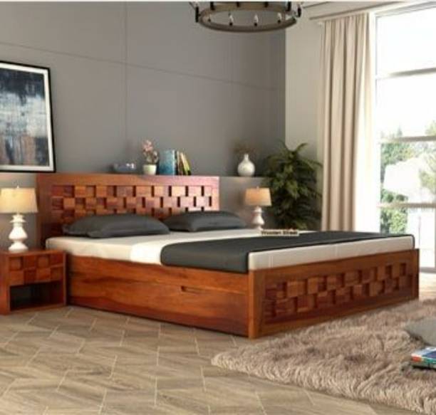 RTS Solid Wood Queen Box Bed