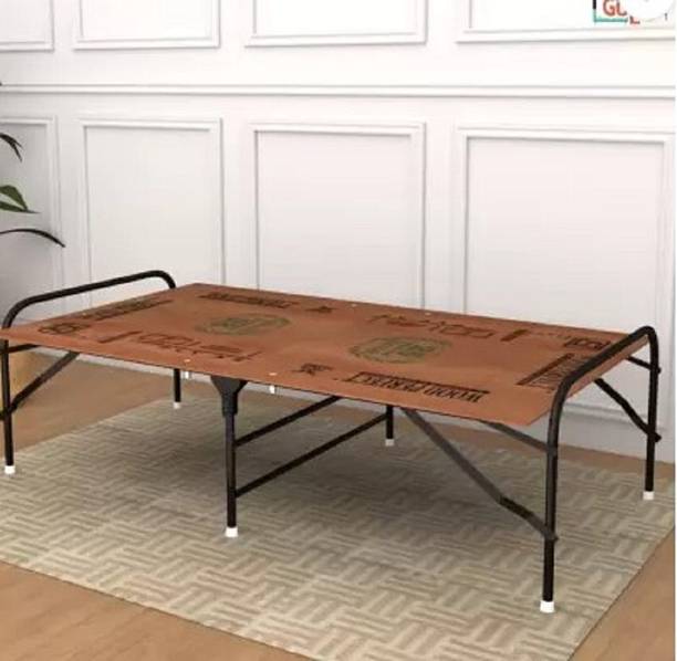 RAMB Folding Bed with Free MATTRESS Engineered Wood Single Bed, 183 cm x 92 cm (6.0 ft x 3.02 ft)