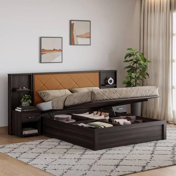 Wakefit Engineered Wood Queen Hydraulic Bed