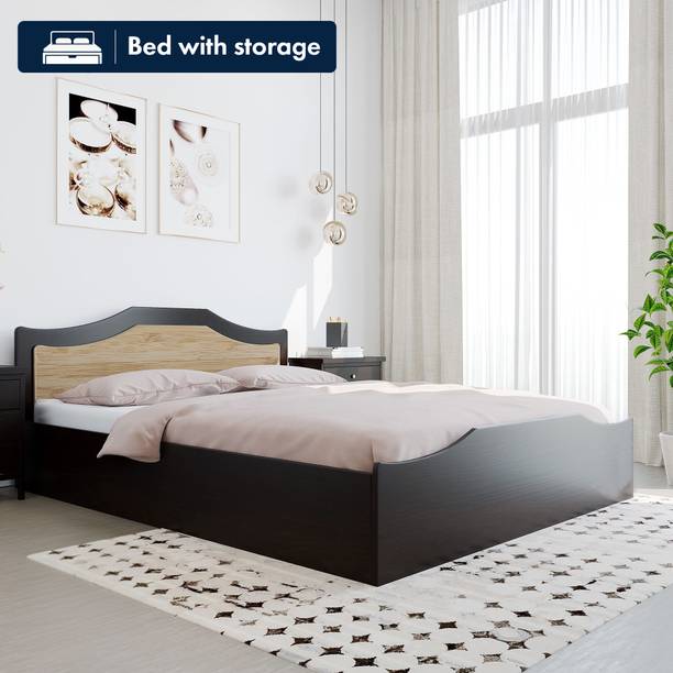 Nilkamal Willy Engineered Wood Queen Box Bed, 203 cm x 158 cm (6.66 ft x 5.18 ft)