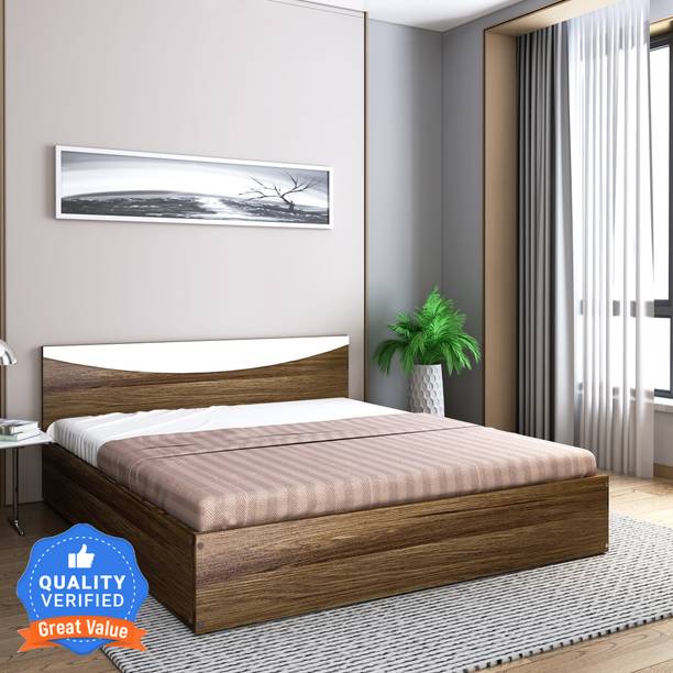 Flipkart Perfect Homes Carol Engineered Wood Queen Bed