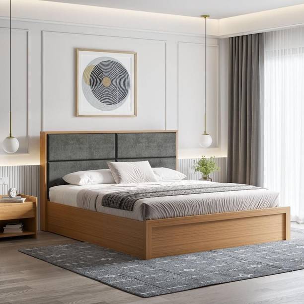 Wakefit Eclipse Engineered Wood King Box Bed