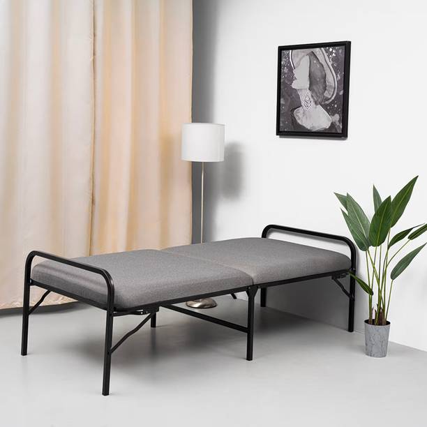 Wakefit Lantana Metal Single Bed, 183 cm x 91 cm (6.0 ft x 2.99 ft)