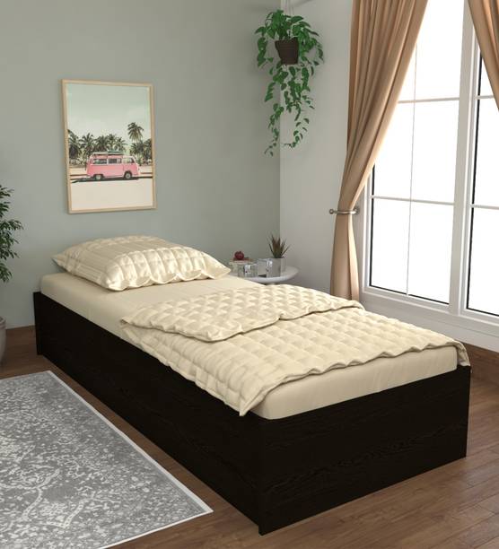 SPACEX Premium Bed, Optional Storage Engineered Wood Single Bed