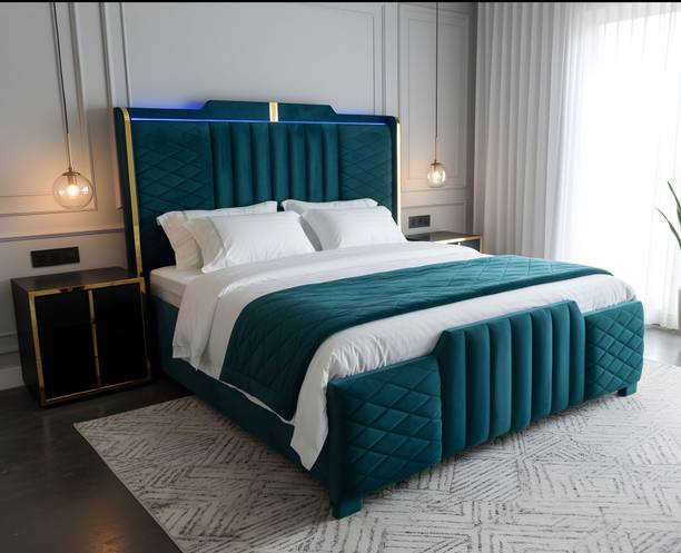 Royal Furniture and Fabrications Royal_M0060_213x182cm_King_size_bed Solid Wood King Box Bed, 213 cm x 182 cm (6.99 ft x 5.97 ft)