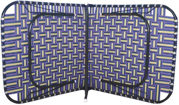 Anmol Heavy Duty Niwar Folding Bed for Home Metal Foldable for Sleeping Metal Single Bed