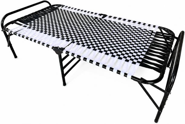 MEEZO foldinge beds single Metal Single Bed, 88 cm x 182 cm (2.89 ft x 5.97 ft)