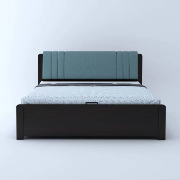 SHIVKIRTIWOOD Solid Wood Queen Bed