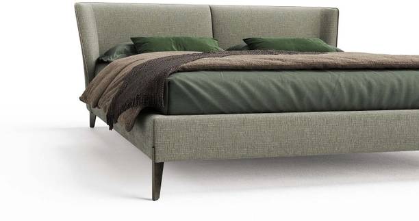 idzyner Solid Wood Queen Bed