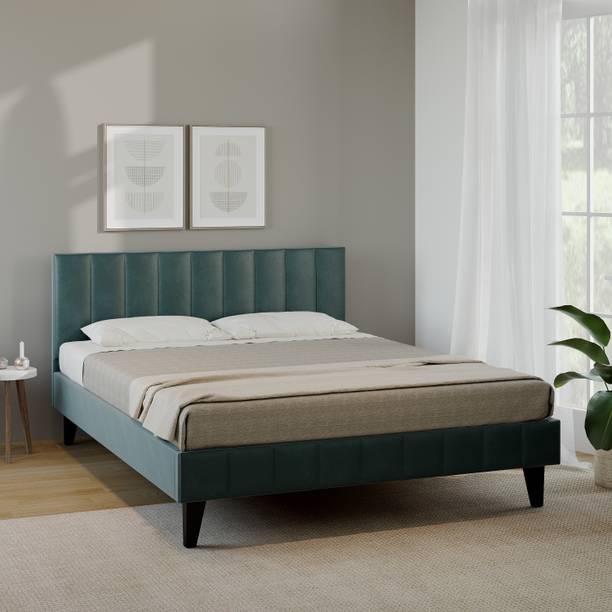 woodies Sheesham ( Rosewood ) Solid Wood Queen Bed