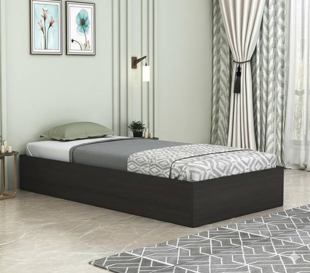 FURNIFINE Imperial Engineered Wood Single Box Bed, 200 cm x 94 cm (6.56 ft x 3.08 ft)