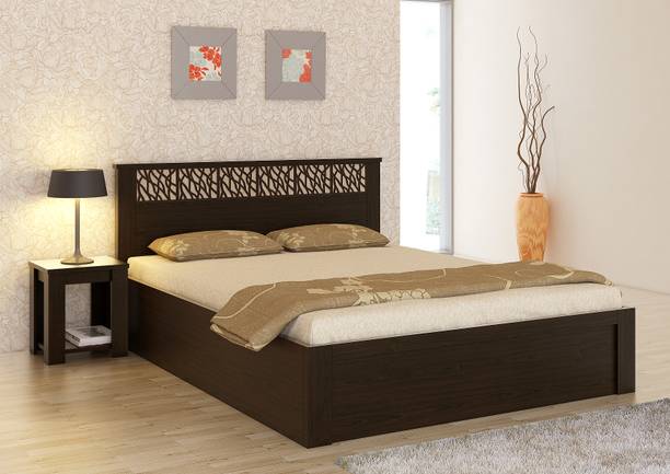SPACEWOOD Engineered Wood King Box Bed