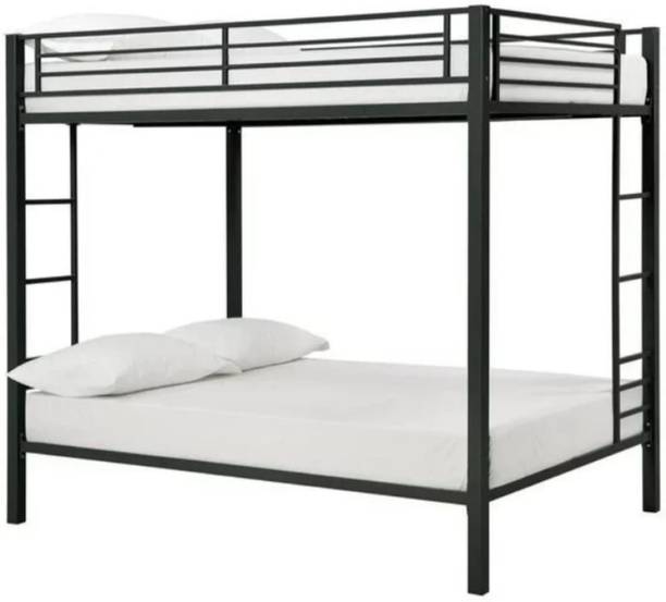 Anita Industries Bunk Bed White Solid Wood Single Bed