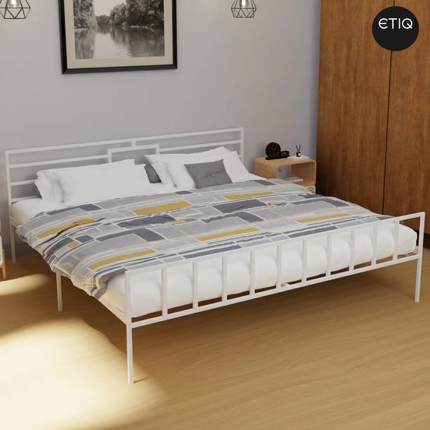 ETIQ Elegiron Metal King Bed